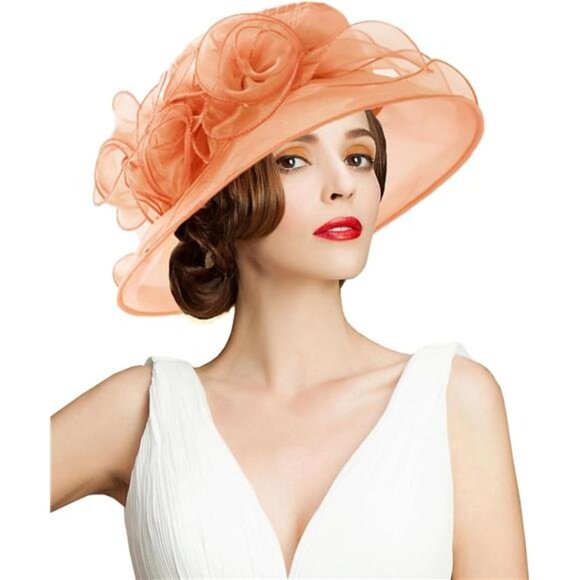 Women\'s Kentucky Hat Wide Brim Orange main image 5